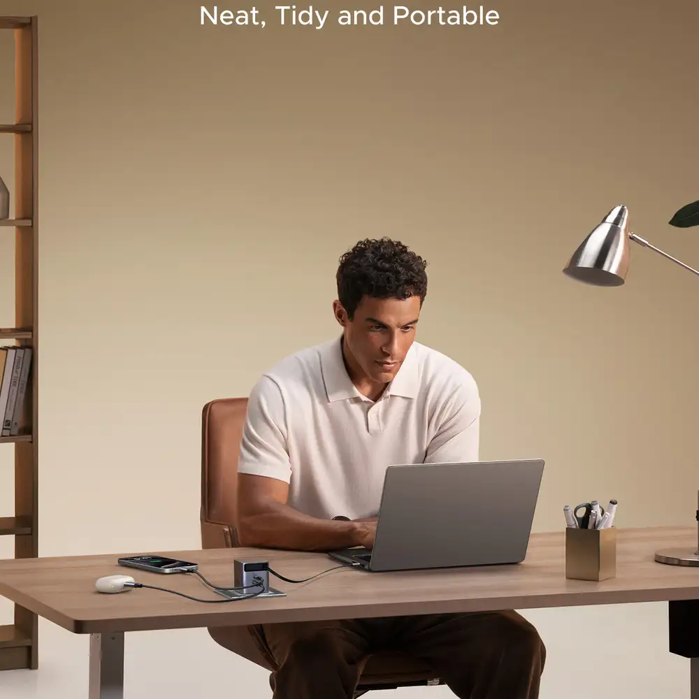 Ugreen 65824 65W GaN Fast Charger Adapter with Cable