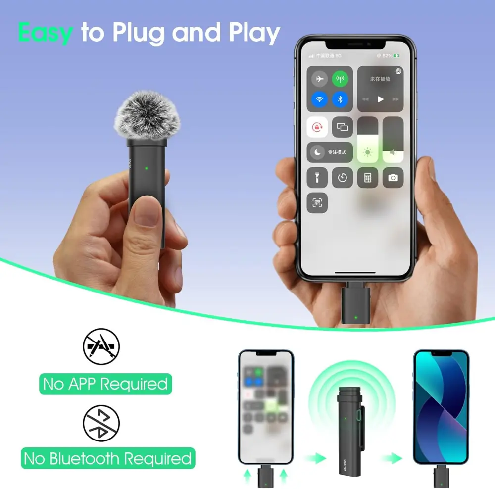 Ulanzi WM 10 Lavalier Wireless Microphone Type C 1