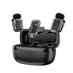 WiWU Wi-WM008 Dual Wireless Lavalier Microphone System