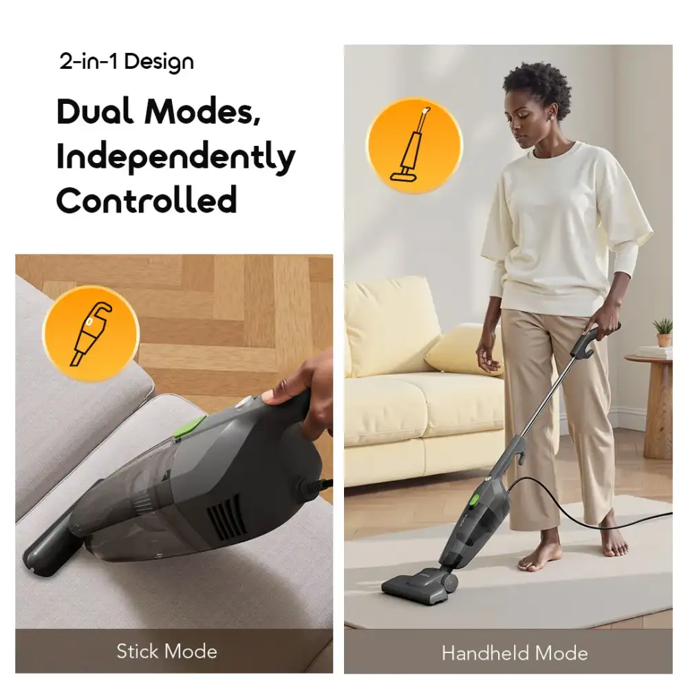 oraimo CordForce Flex Corded 2 in 1 Stick Vacuum 2