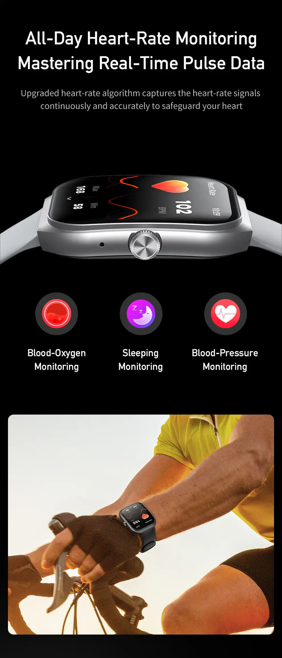 Awei H46 smart watch for smooth everyday use