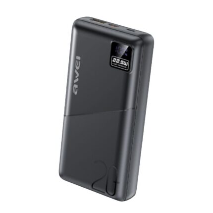 Awei PA-37 PD Fast Charging Power Bank 20000mAh