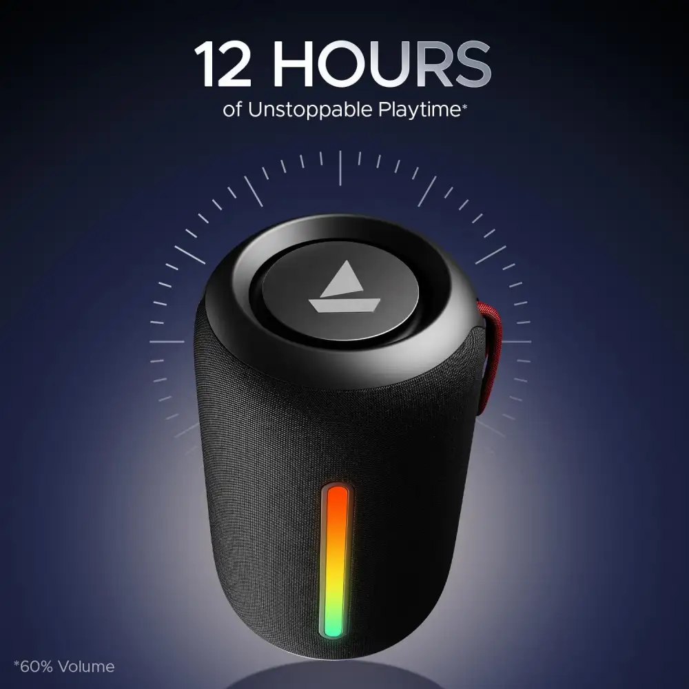 Rugged wireless speaker built for outdoor adventures