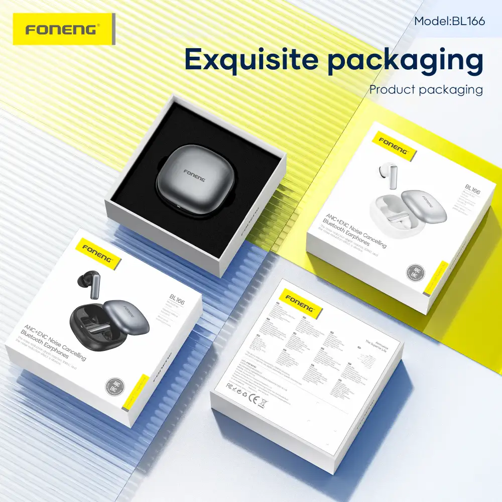 Premium earbuds offering clear calls and deep bass