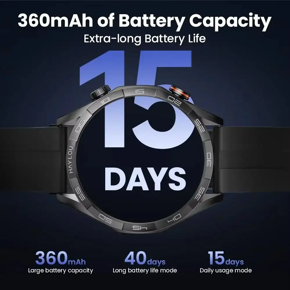 Fitness shot featuring HAYLOU Solar 5 smartwatch tracking heart rate and steps during a workout.