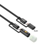 LDNIO LC19 65W 3-in-1 Super Fast Charging Data Cable
