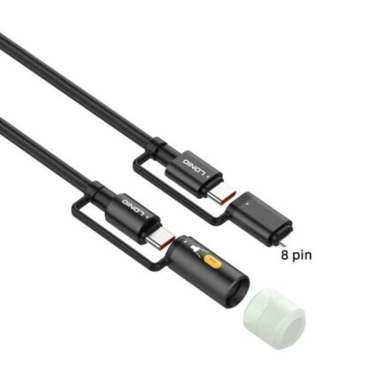 LDNIO LC19 65W 3-in-1 Super Fast Charging Data Cable