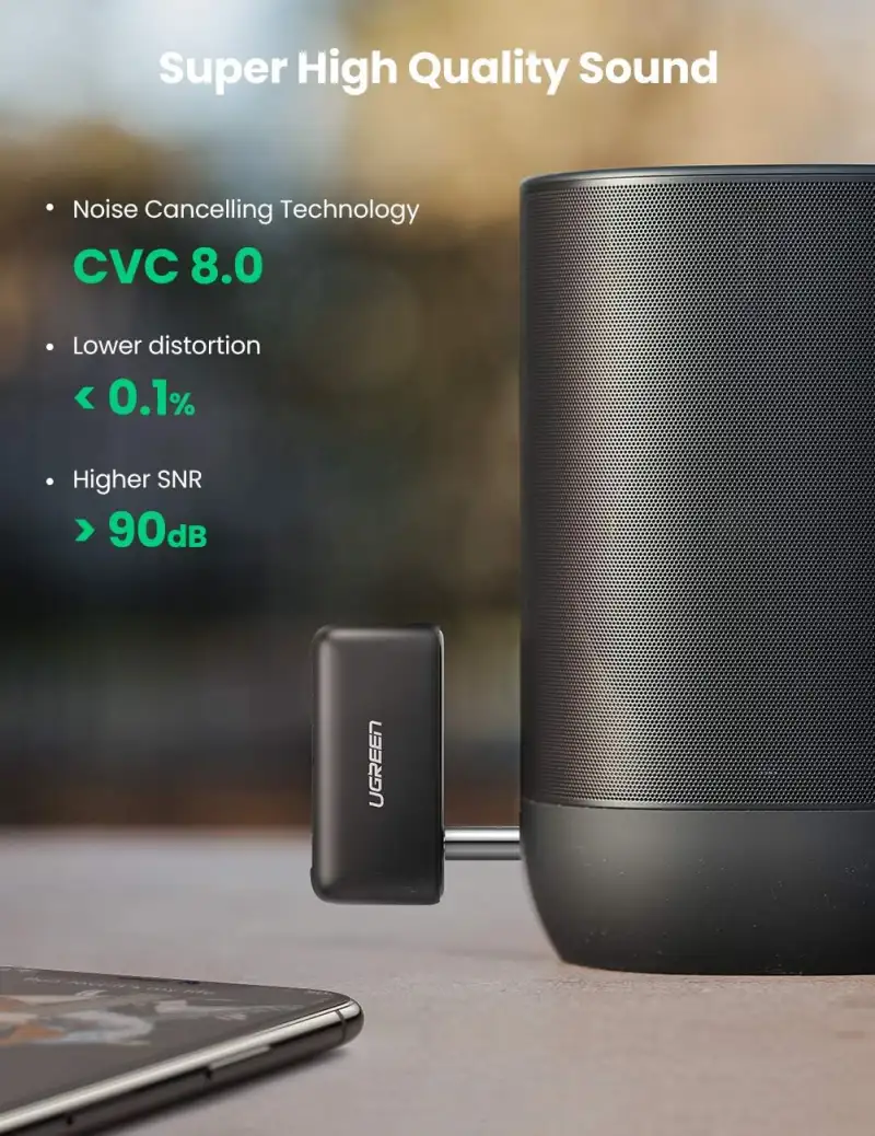 UGREEN CM276 70303 Bluetooth 5.0 Receiver Audio Adapter 1