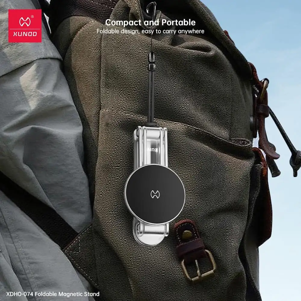 Xundd XDHO-074 foldable magnetic phone stand for desks