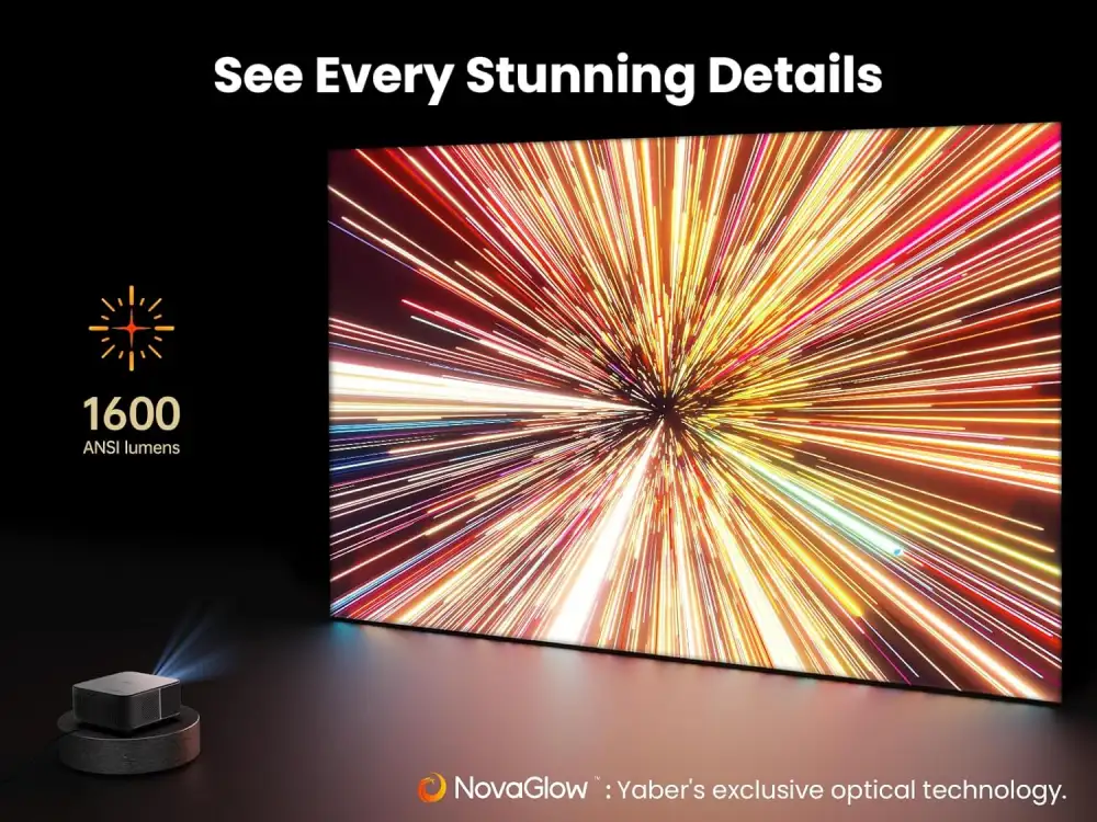 Experience effortless streaming and projection with the Yaber K3 Smart Projector, supporting multiple devices and easy setup.