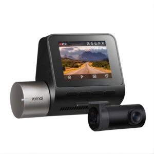 70Mai Dash Cam A510 4G Dual Channel Dash Camera front & back Set