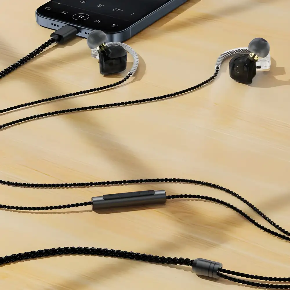 ACEFAST L11 hybrid drivers Wired Earphones with Mic 13