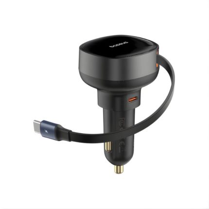 Baseus Enjoyment Pro Retractable USB-C 60W Car Charger