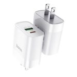 HOCO C80 Fast Charger 18W Dual Port Adapter