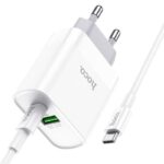 Hoco C80A 20W Dual Port Charger Adapter