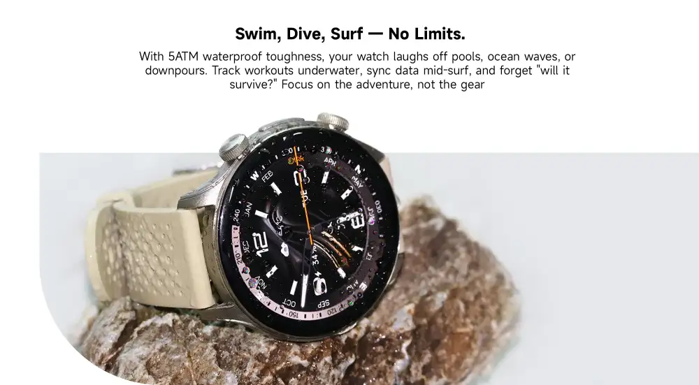 A fitness action image capturing heart rate, step count