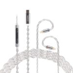 Nicehck SP4 USB C IEM Cable with Mic, CX31993 DAC Chip