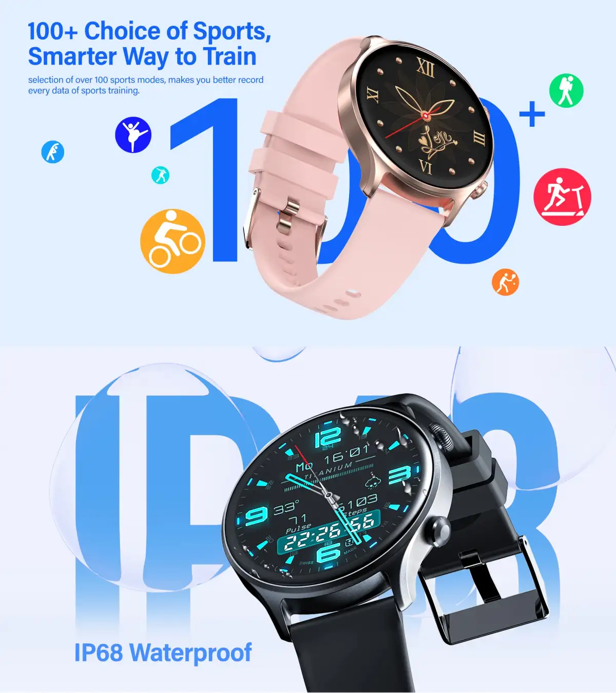 . Motive 7C designed for comfort and stylish daily wear