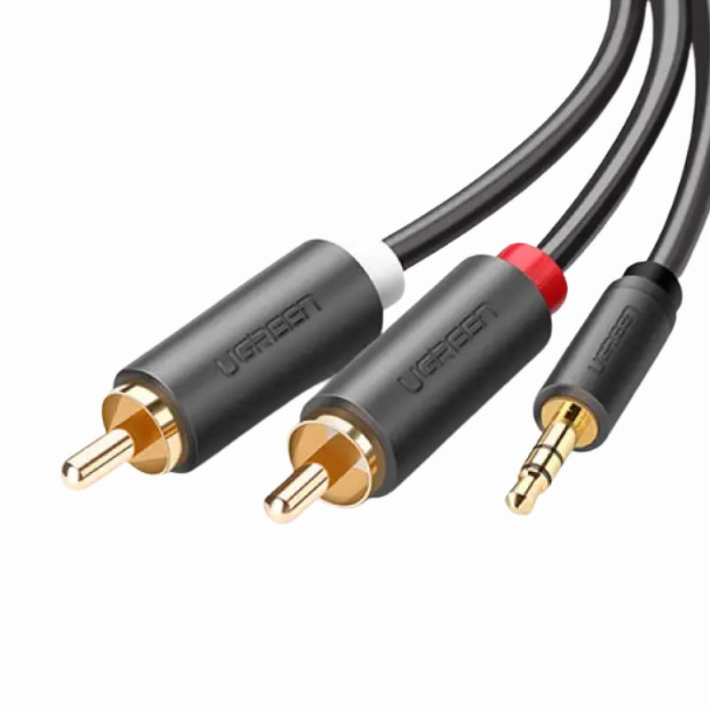 UGREEN AV102 (10514) 3.5mm to 2x RCA Audio Cable UGREEN AV102 (10514) 3.5mm to 2x RCA Audio Cable