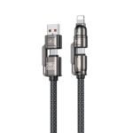 WEKOME WDC-50 KingKong Atom Series 240W 4-in-1 Fast Charging Data Cable