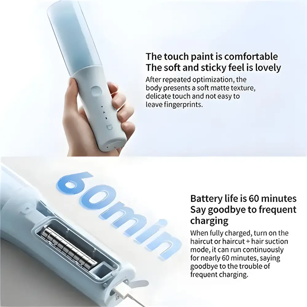 Lightweight Mijia clipper ideal for home grooming