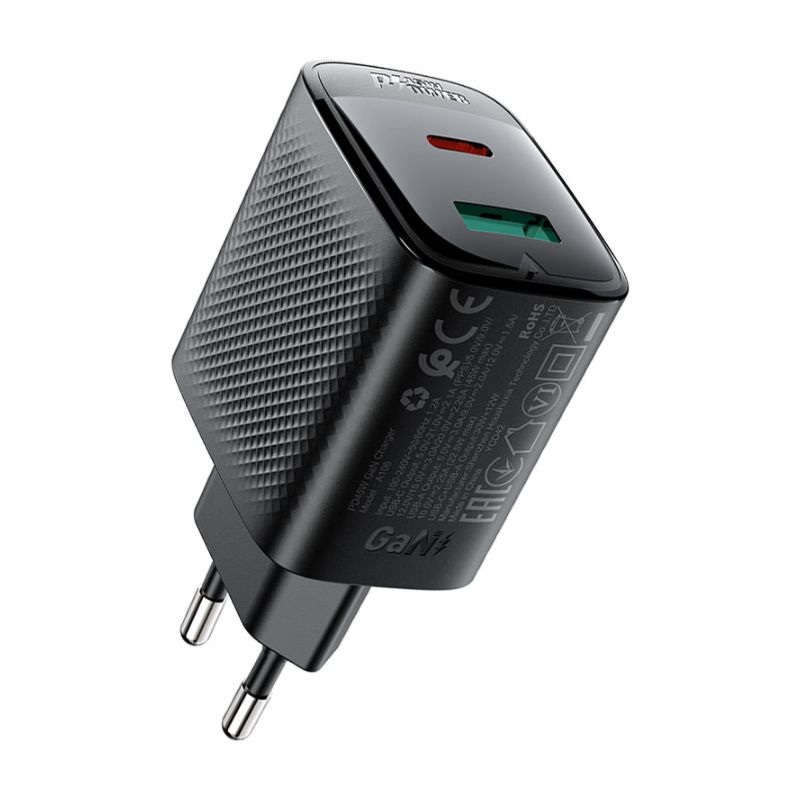 ACEFAST A106 45W PD GaN Fast Charging Dual Port Adapter ACEFAST A106 45W PD GaN Fast Charging Dual Port Adapter