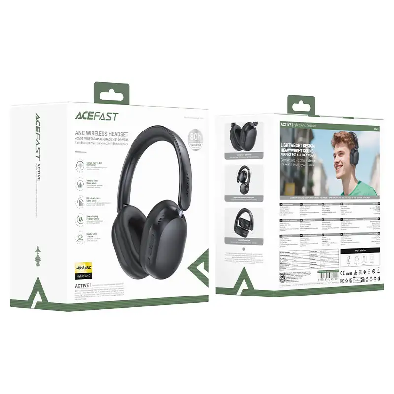 Premium ACEFAST headset delivering immersive sound