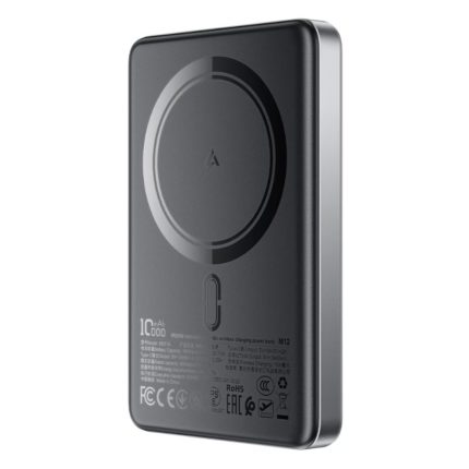 ACEFAST M12 PD20W 10000mAh Slim Magnetic Wireless Power Bank