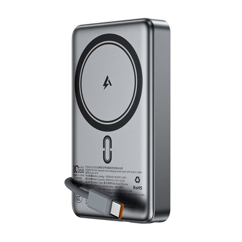 ACEFAST M18 PD 20W 10000mAh Magnetic Power Bank ACEFAST M18 PD 20W 10000mAh Magnetic Power Bank