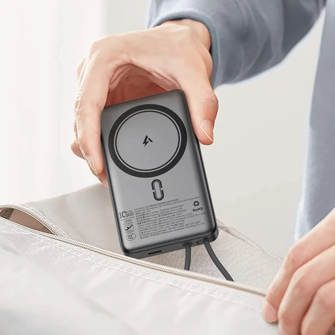 ACEFAST M18 PD 20W magnetic power bank 10000mAh