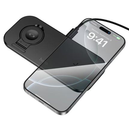 Hoco CW65 15W 3 in 1 Ultra Thin North Tabletop Wireless Fast Charger