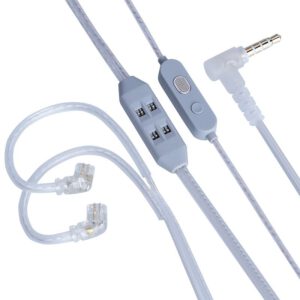 KZ T8 upgrade cable built for audiophile listening