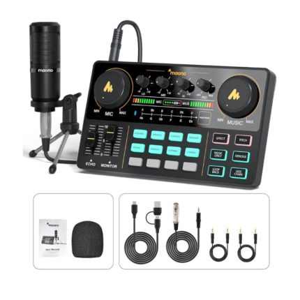 MAONO AU-AM200 MAONOCASTER Lite Portable Podcast Production Studio