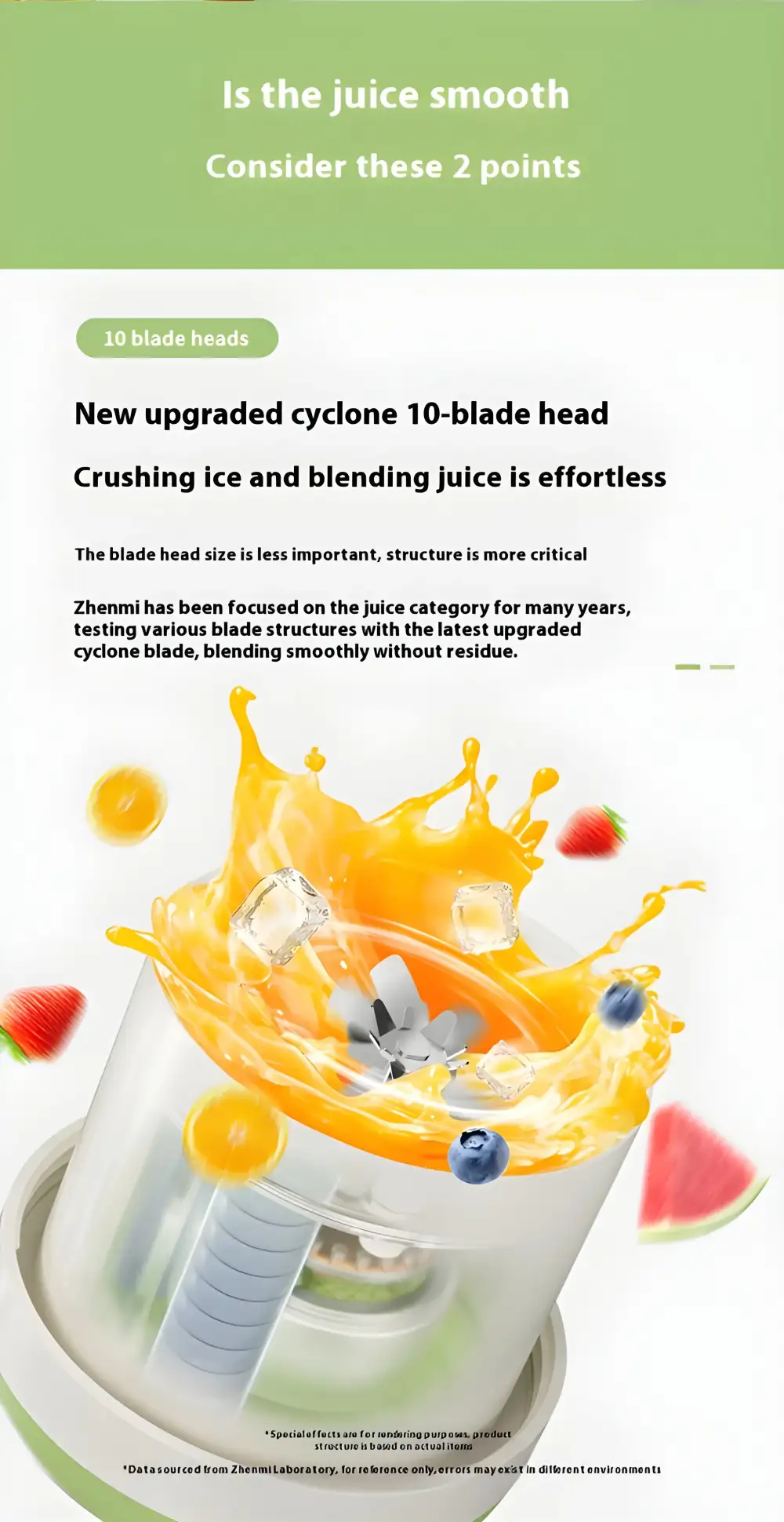 Powerful multifunction juicer made for healthy lifestyle