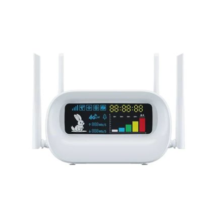 VEMO K12 4G LTE Router with Clock WHITE