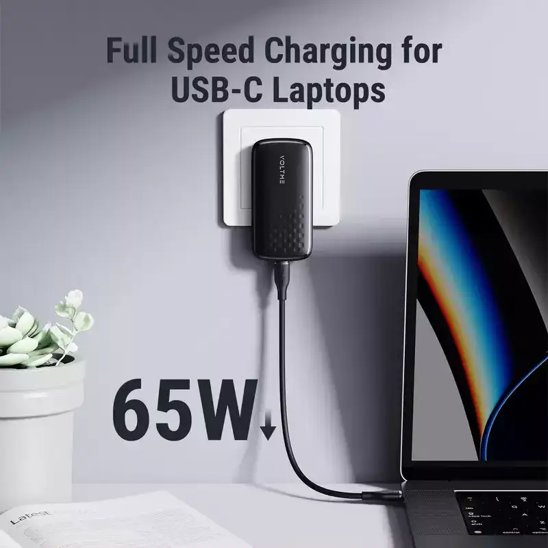 VOLTME Revo 65 EVO 65W Type C fast charger bundle