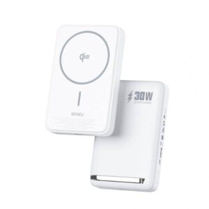 WiWU P031 IQ2 30W 10000mAh Wireless Power Bank with Portable Stand
