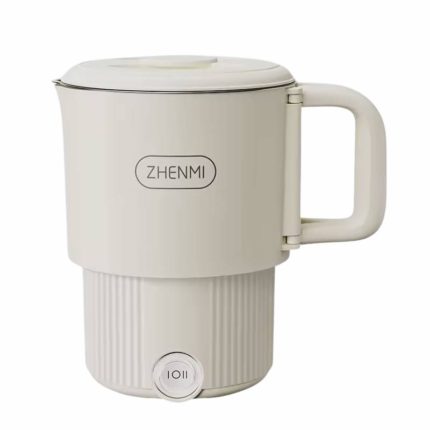 ZHENMI Portable Folding Electric Kettle 800ml Travel & Home Use