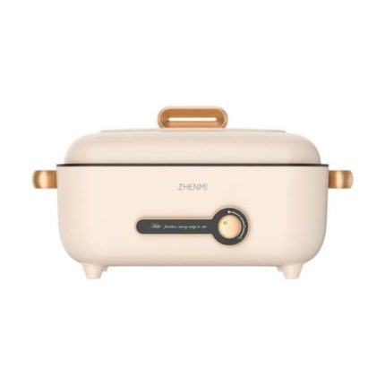 Zhenmi ED4001 4L Multi-Function Electric Cooking Pot with Non-Stick Pan 1500W