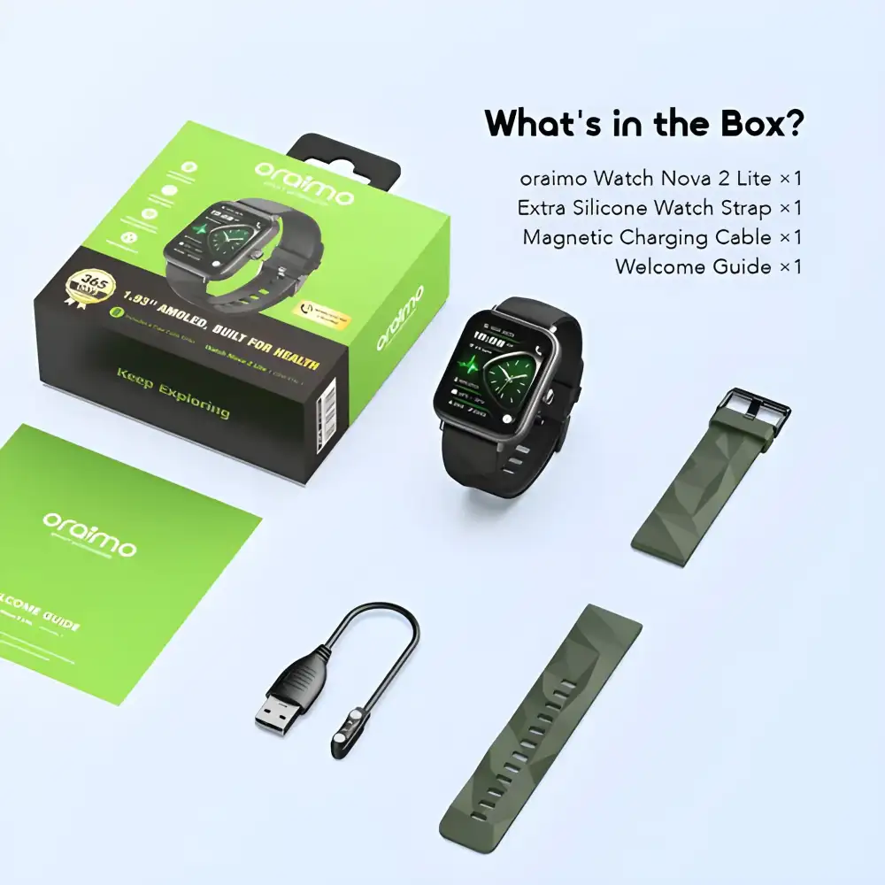 Stylish smartwatch with fitness tracking features BD