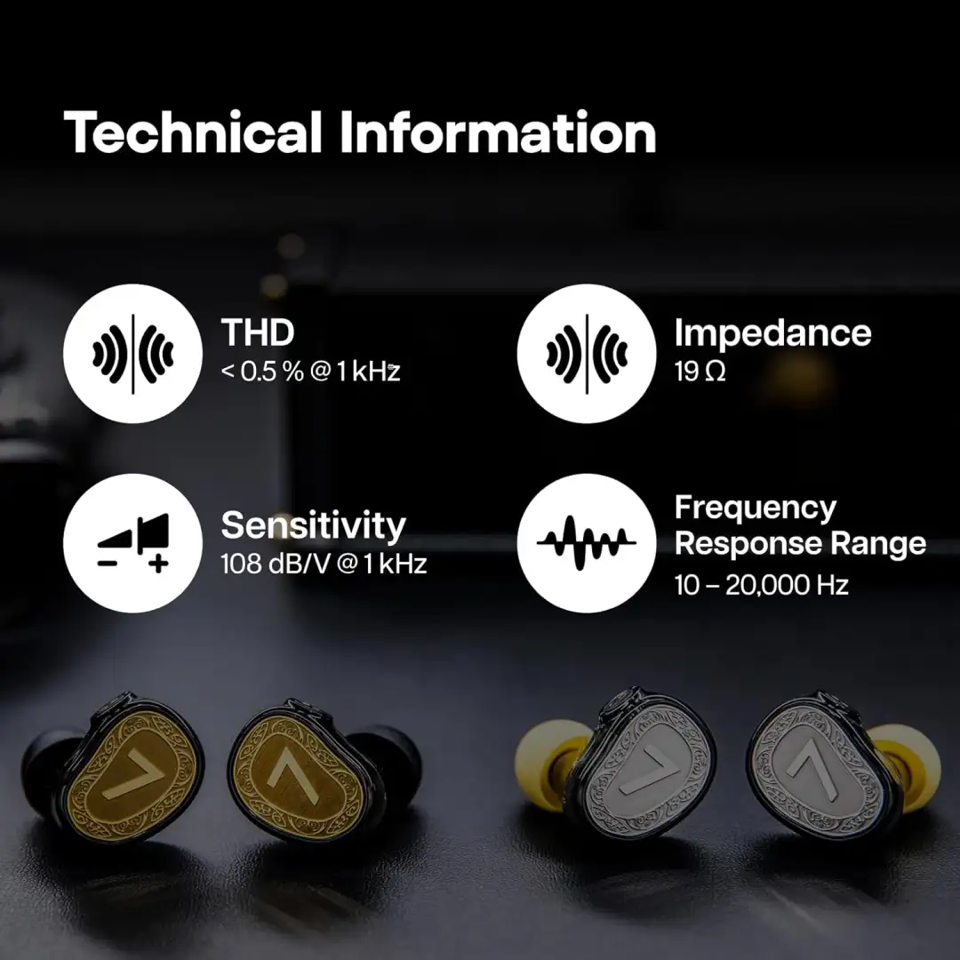 7HZ ELUA ULTRA dual dynamic driver IEM earphones