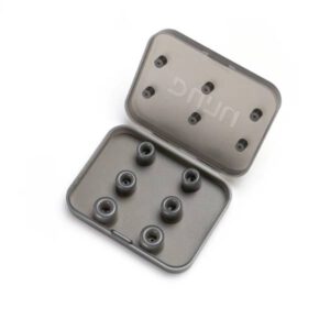 DUNU S&S Silicone Eartips 4–6mm Nozzle for IEM & Earbuds