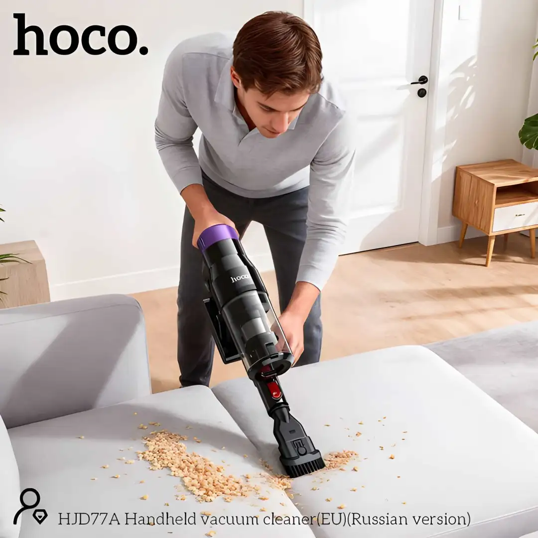 Hoco HJD77A cordless handheld vacuum powerful suction