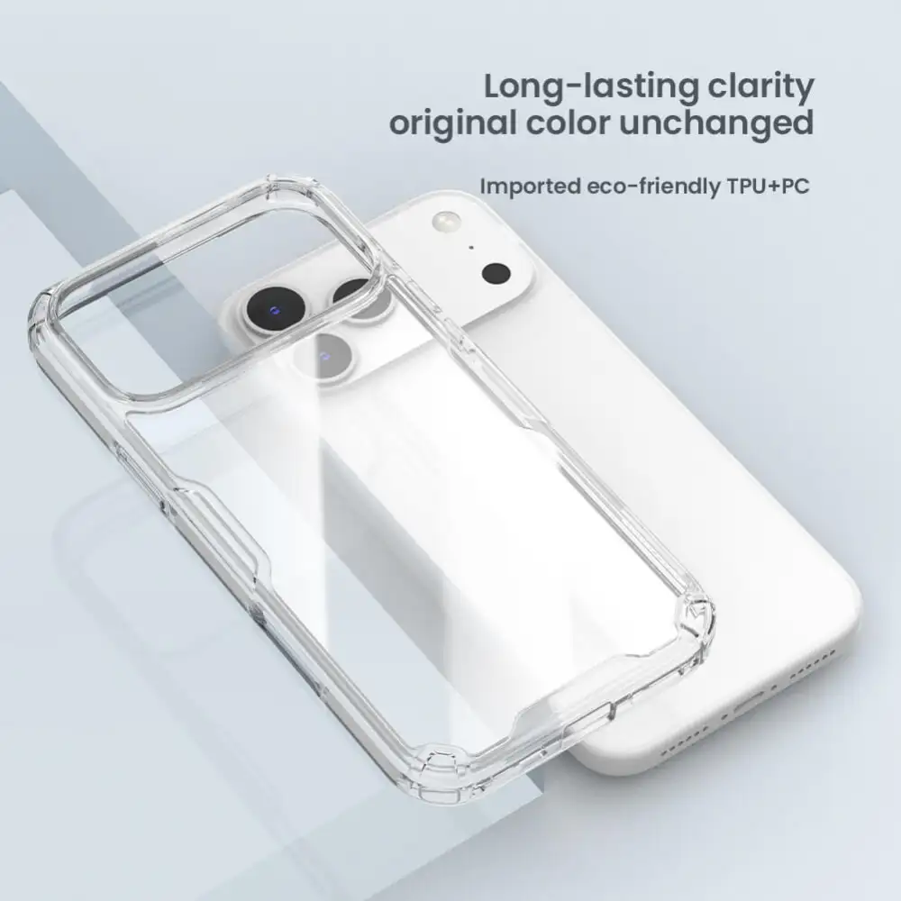 Premium Nillkin transparent case for iPhone 17 Pro Max