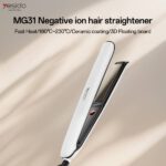 YESIDO MG31 Hair Straightener with Negative Ion Technology - Image 2