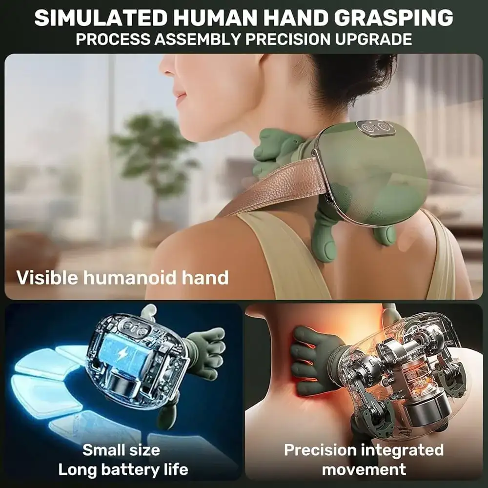 Bionic Heated Massager Master Bionic Heated Massager Master wireless heated neck shoulder massager ergonomic electric massager Bangladesh
