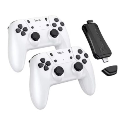 Hoco GA31 retro game stick with 2 wireless gamepads hdmi gaming console front design