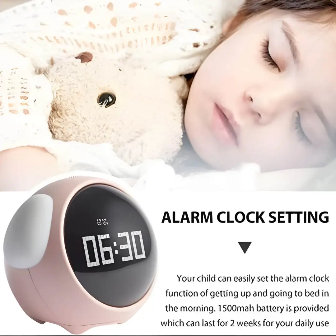 Xiaomi Alarm Clock Voice Control Interface - Smart Digital Clock Bangladesh
