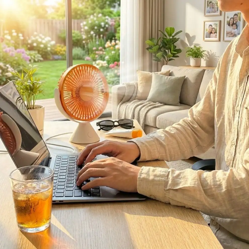 Xundd M321 portable charger fan Bangladesh mini USB cooling fan