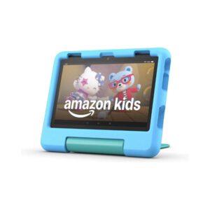 Amazon Fire HD 8 Kids tablet 12th gen 32GB blue with kid proof case 8 inch display for ages 3 to 7